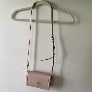 Michael Kors nude crossbody bag